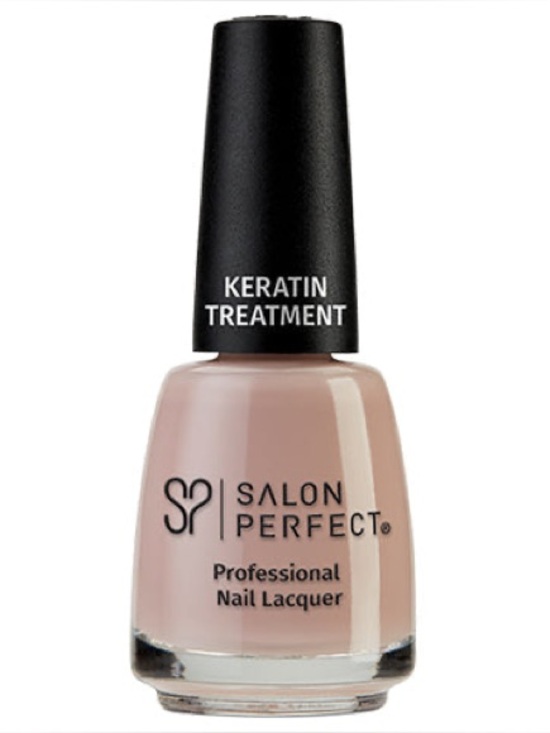 Salon Perfect Other - Salon Perfect Keratin Treatment Nail Polish 150 Ballerina Slippers Nude Pink